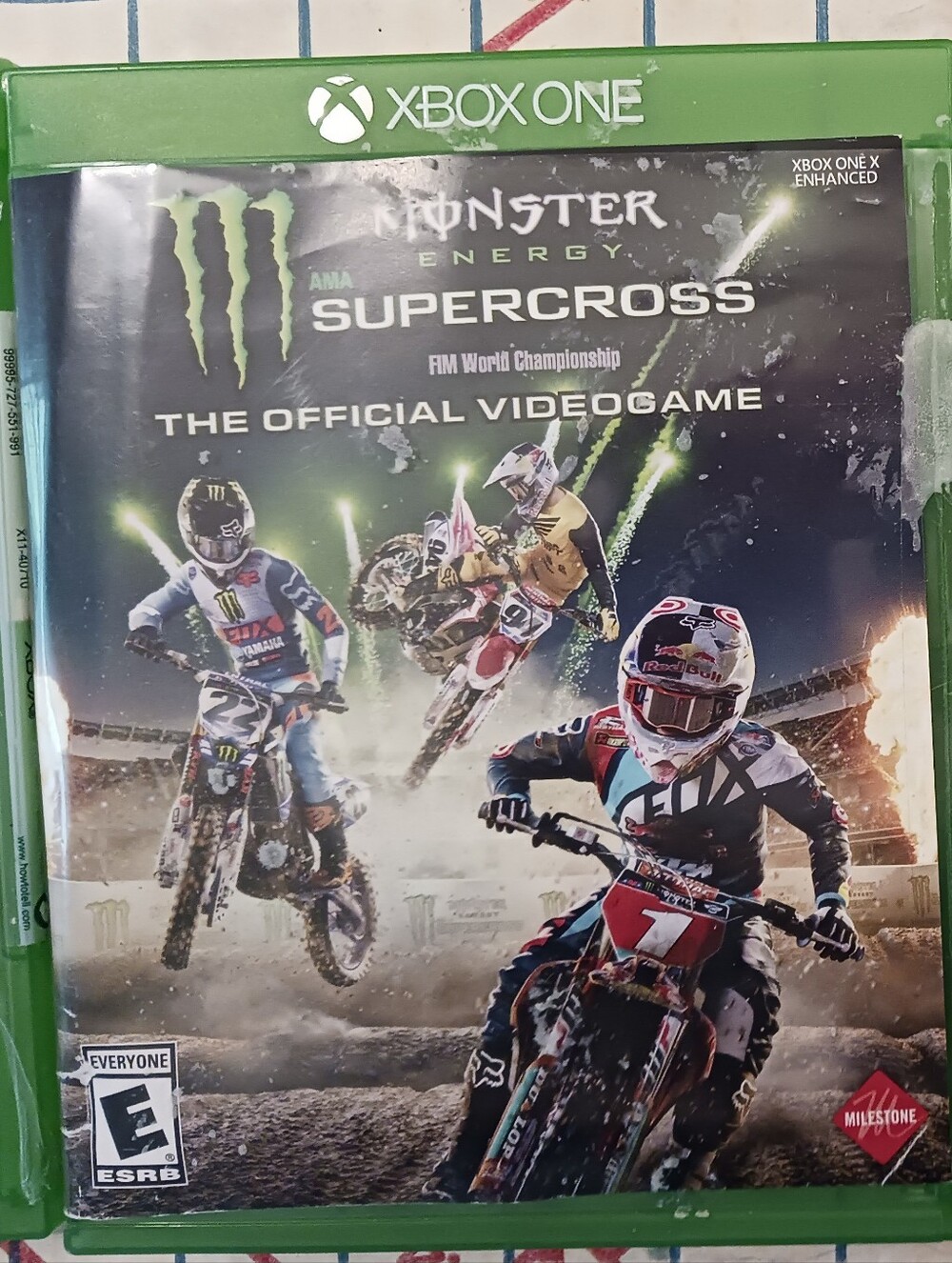 XBOX ONE MONSTER SUPERCROSS